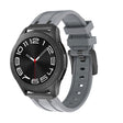 22mm Flat Head Silicone Watch Band(Black Grey) - 22mm Bands by PMC TechLife | Online Shopping South Africa | PMC TechLife
