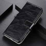 For Google Pixel 9 Retro Crazy Horse Texture Flip Leather Phone Case(Black)