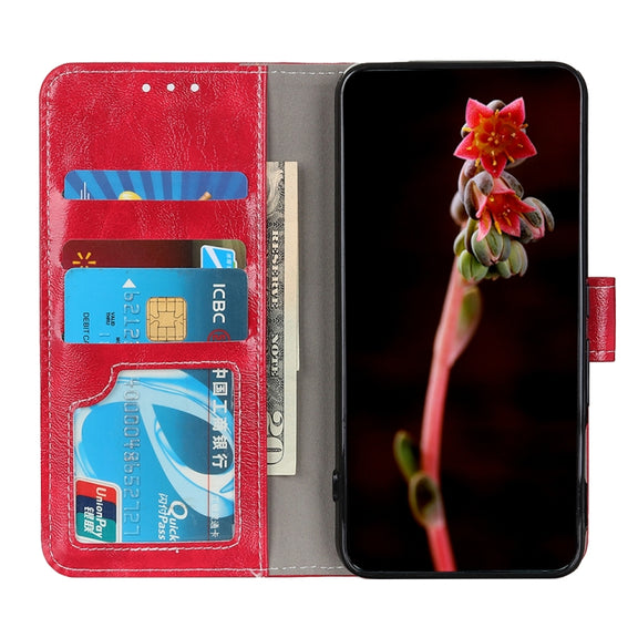 For Google Pixel 10 / 9 Retro Crazy Horse Texture Flip Leather Phone Case(Red)