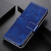 For Google Pixel 9 Retro Crazy Horse Texture Flip Leather Phone Case(Blue)