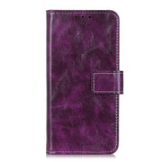 For Google Pixel 9 Retro Crazy Horse Texture Flip Leather Phone Case(Purple)
