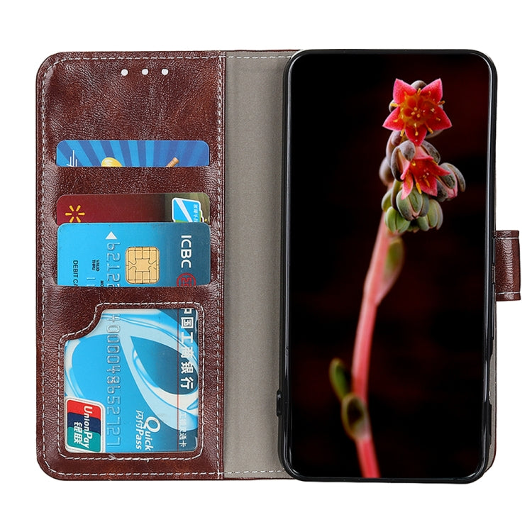 For Google Pixel 9 Retro Crazy Horse Texture Flip Leather Phone Case(Brown)