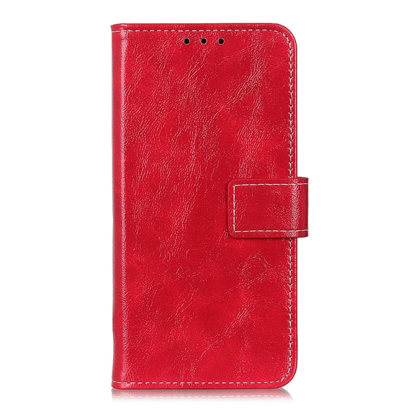 For Google Pixel 10 Pro / 9 Pro Retro Crazy Horse Texture Flip Leather Phone Case(Red)