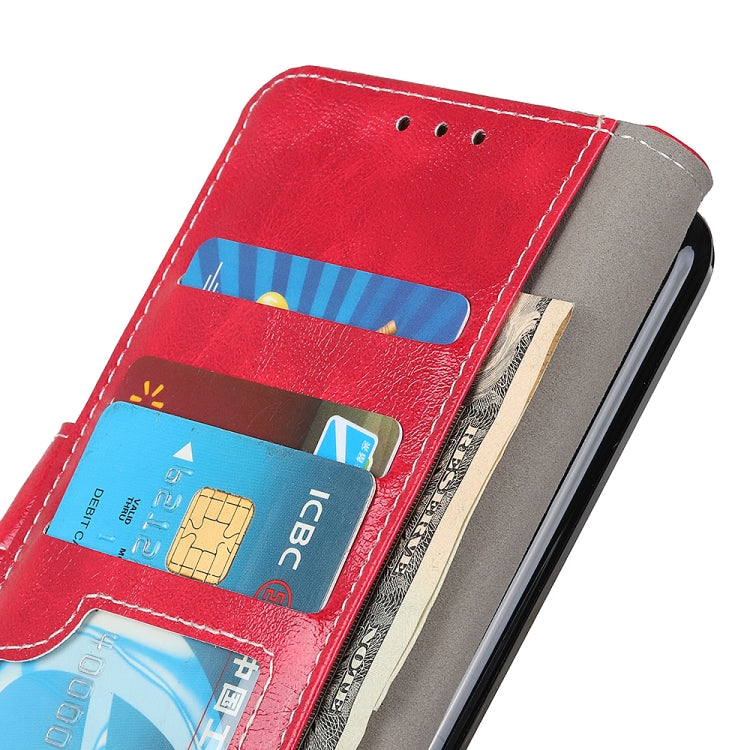 For Google Pixel 10 Pro / 9 Pro Retro Crazy Horse Texture Flip Leather Phone Case(Red)