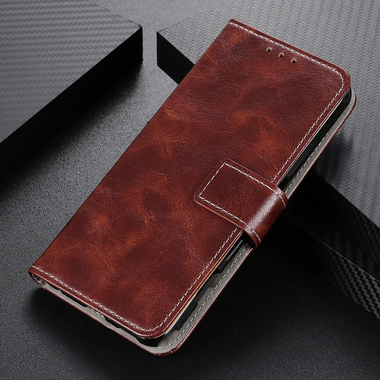 For Google Pixel 9 Pro Retro Crazy Horse Texture Flip Leather Phone Case(Brown)