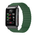 For Huawei Watch D Magnetic Silicone Watch Band(Army Green) - Watch Bands by PMC TechLife | Online Shopping South Africa | PMC TechLife