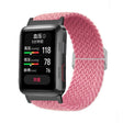 For Huawei Watch D Adjustable Woven Nylon Watch Band(Pink) - Watch Bands by PMC TechLife | Online Shopping South Africa | PMC TechLife