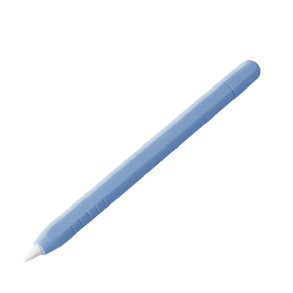 For Apple Pencil (USB-C) Solid Color Silicone Protective Case(Sky Blue)