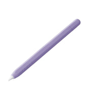 For Apple Pencil (USB-C) Solid Color Silicone Protective Case(Lavender Purple)