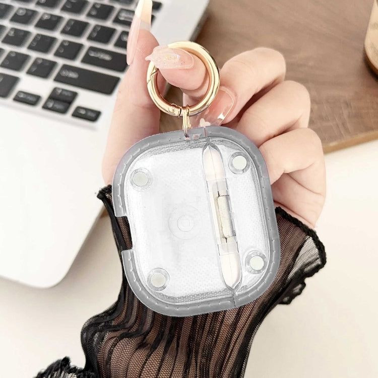 For AirPods 3 Magnetic Clear Armor TPU TWS Earphone Case(Tansparent)