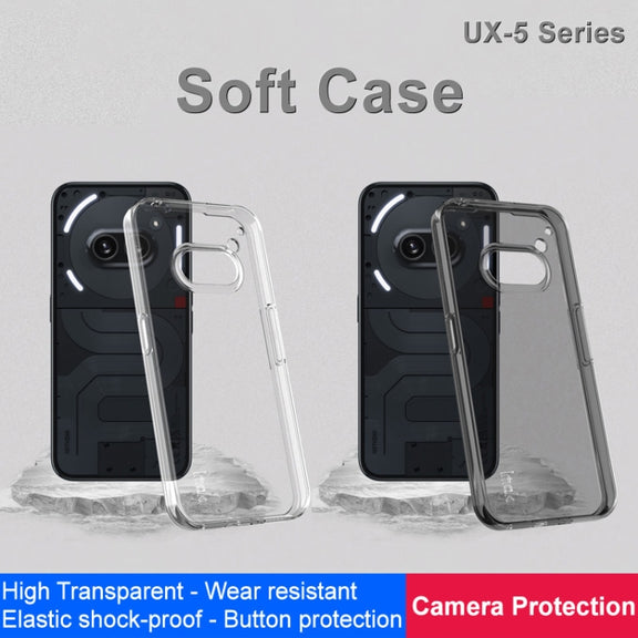 For Nothing Phone 2a 5G / 2a Plus imak UX-5 Series Transparent Shockproof TPU Protective Case(Transparent)