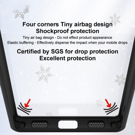 For Asus ROG Phone 7 Ultimate imak UX-9A Series Four-corner Airbag Shockproof Heat Dissipation Phone Case