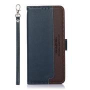 For Google Pixel 9 KHAZNEH Litchi Texture Leather RFID Phone Case(Blue)