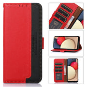 For Google Pixel 9 KHAZNEH Litchi Texture Leather RFID Phone Case(Red)