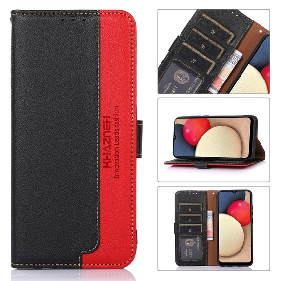 For Google Pixel 10 / 9 KHAZNEH Litchi Texture Leather RFID Phone Case(Black)