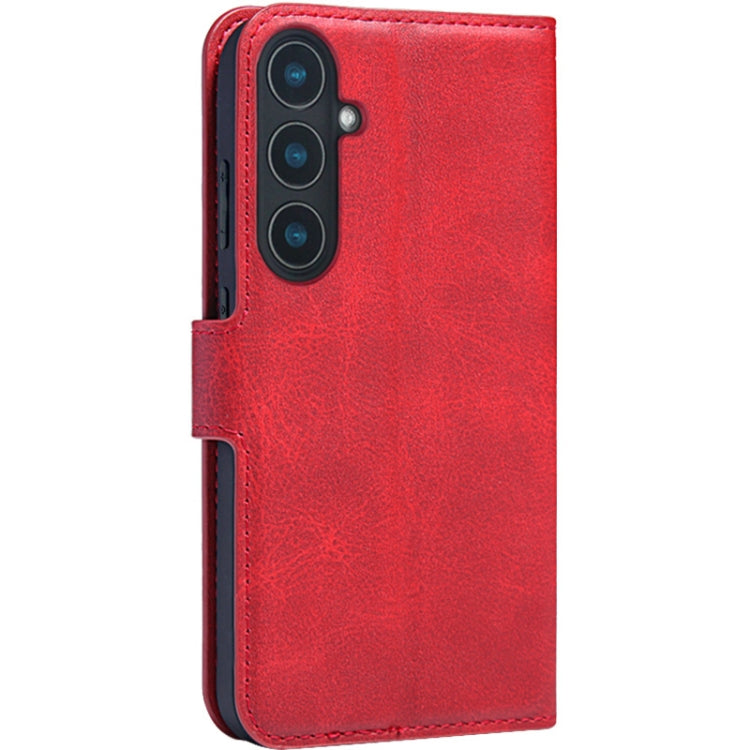 For Samsung Galaxy S24+ 5G IMAK Count Series Flip Leather Phone Case(Red)