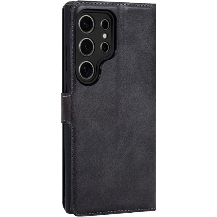 For Samsung Galaxy S24 Ultra 5G IMAK Count Series Flip Leather Phone Case(Black)