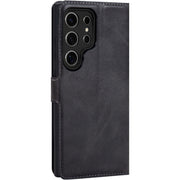 For Samsung Galaxy S24 Ultra 5G IMAK Count Series Flip Leather Phone Case(Black)