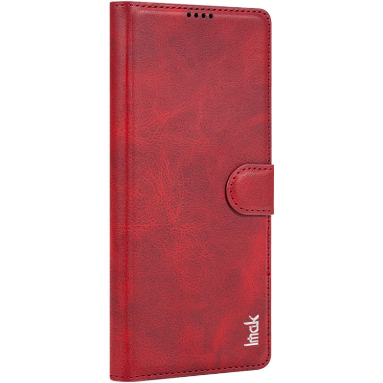 For Samsung Galaxy S24 Ultra 5G IMAK Count Series Flip Leather Phone Case(Red)
