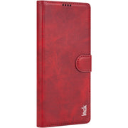 For Samsung Galaxy S24 Ultra 5G IMAK Count Series Flip Leather Phone Case(Red)