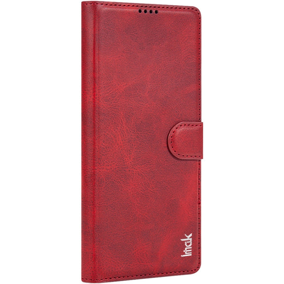 For Samsung Galaxy S24 Ultra 5G IMAK Count Series Flip Leather Phone Case(Red)
