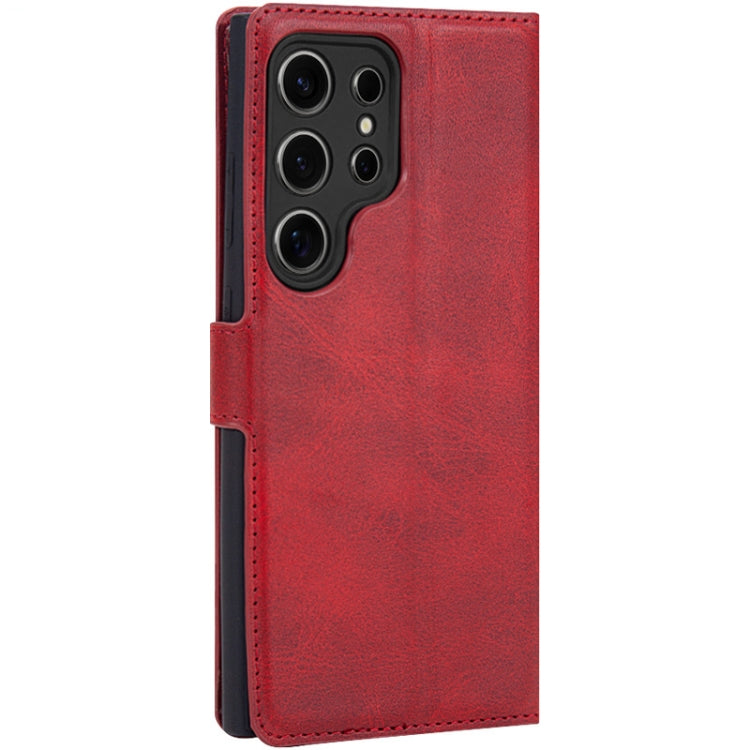 For Samsung Galaxy S24 Ultra 5G IMAK Count Series Flip Leather Phone Case(Red)