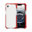 For iPhone 16e Acrylic Full Coverage Shockproof Phone Case(Red) - iPhone 16e Cases by PMC TechLife | Online Shopping South Africa | PMC TechLife | Buy Now Pay Later Mobicred