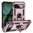 For Google Pixel 9 Shockproof TPU + PC Phone Case with Holder(Rose Gold) - Google Cases by PMC TechLife | Online Shopping South Africa | PMC TechLife | Buy Now Pay Later Mobicred