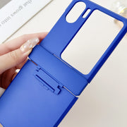 For OPPO Find N2 Flip Skin Feel PC Full Coverage Shockproof Phone Case(Rose Red)