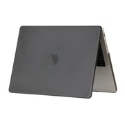 For MacBook Pro 16.2 A2991/A2780/A2485 Crystalline Matte Hardshell Laptop Protective Case(Grey)