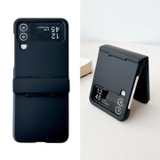 For Samsung Galaxy Z Flip3 5G Skin Feel PC Full Coverage Shockproof Phone Case(Black)