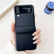 For Samsung Galaxy Z Flip3 5G Skin Feel PC Full Coverage Shockproof Phone Case(Black)