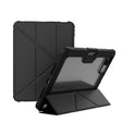 For iPad Air 13 2024 / 2025 NILLKIN Bumper Pro Multi-angle Folding Style Tablet Leather Case(Black) - free shipping - PMC TechLife - Order now!