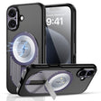 For iPhone 16 Heat Dissipation Aromatherapy MagSafe Holder Phone Case(Purple) - iPhone 16 Cases by PMC TechLife | Online Shopping South Africa | PMC TechLife | Buy Now Pay Later Mobicred