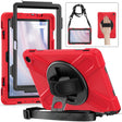 For Amazon Kindle Fire HD10 2023 Silicone Hybrid PC Full Body Tablet Case(Red) - free shipping - PMC TechLife - Order now!