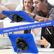 For Amazon Kindle Fire HD10 2023 Silicone Hybrid PC Full Body Tablet Case(Blue)
