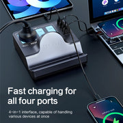 WLX-H11 72W Intelligent Wireless Fast Charging Socket