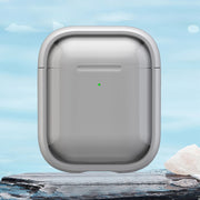 For AirPods 1 / 2 TPU Hybrid PC Case with Holder(Tansparent)