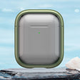 For AirPods 1 / 2 TPU Hybrid PC Case with Holder(Green) - For AirPods 1/2 by PMC Jewellery | Online Shopping South Africa | PMC Jewellery | Buy Now Pay Later Mobicred