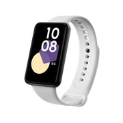 For Honor Band 9 Black Buckle TPU Watch Band(White)