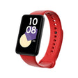 For Honor Band 9 Black Buckle TPU Watch Band(Red) - Watch Bands by PMC TechLife | Online Shopping South Africa | PMC TechLife