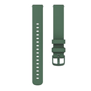 For Garmin Lily 2 Silicone Watch Band Wristband(Dark Green)