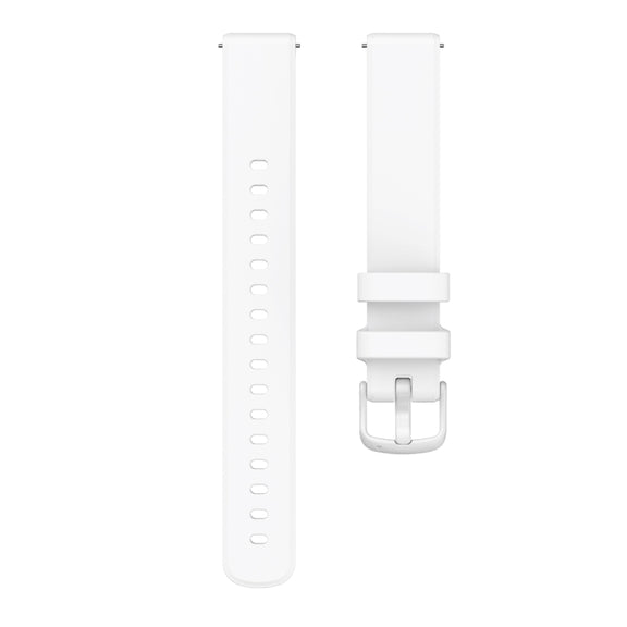 For Garmin Lily 2 Silicone Watch Band Wristband(White)