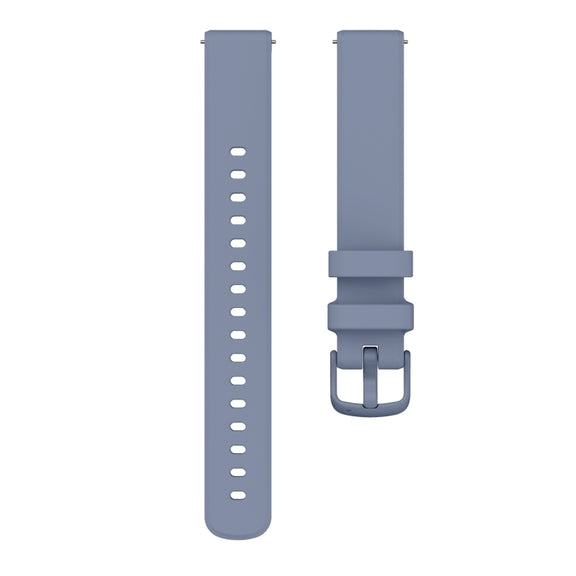 For Garmin Lily 2 Silicone Watch Band Wristband(Blue Grey)