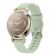 For Garmin Lily 2 Silicone Watch Band Wristband(Light Green) - Watch Bands by PMC TechLife | Online Shopping South Africa | PMC TechLife