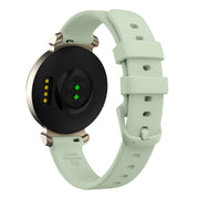 For Garmin Lily 2 Silicone Watch Band Wristband(Light Green)