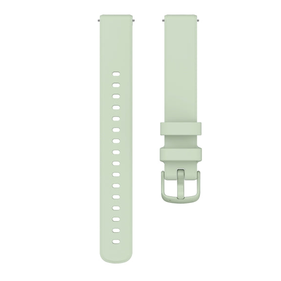 For Garmin Lily 2 Silicone Watch Band Wristband(Light Green)