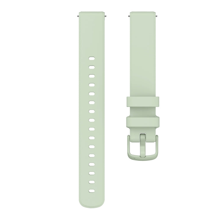 For Garmin Lily 2 Silicone Watch Band Wristband(Light Green)