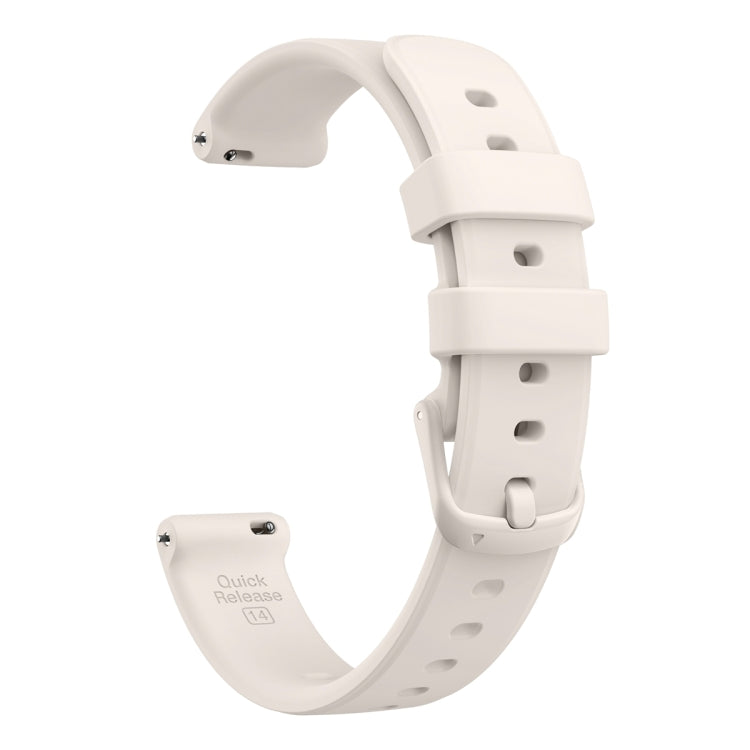 For Garmin Lily 2 Silicone Watch Band Wristband(Starlight Color)