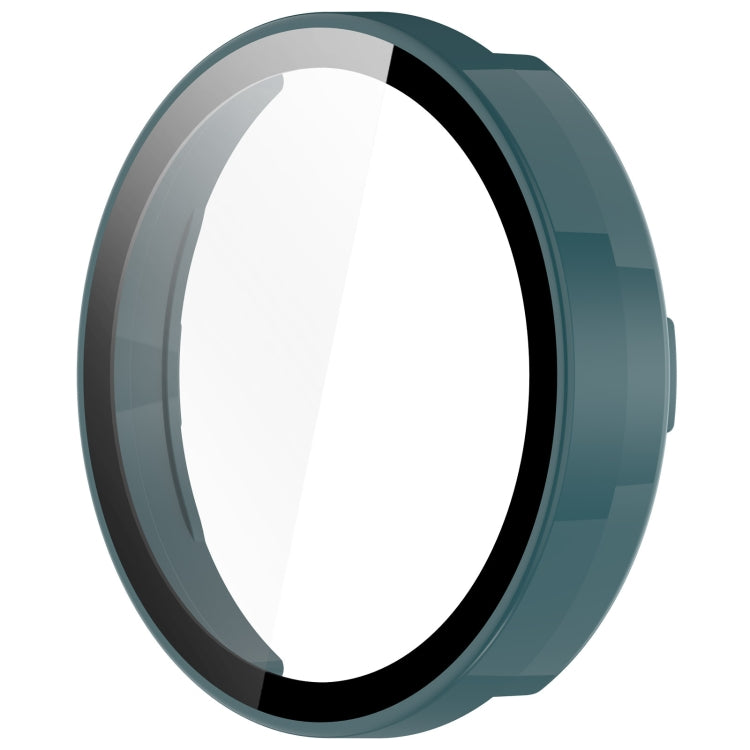 For Garmin Lily 2 PC + Tempered Film Integrated Watch Protective Case(Pine Green)